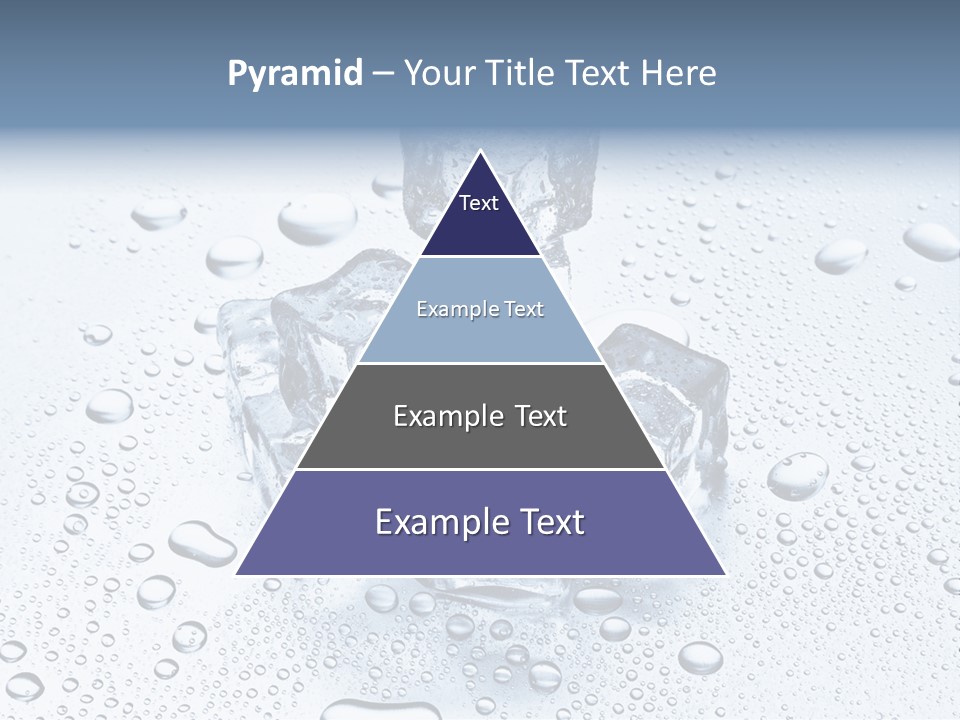 Ice Cocktail Rocks PowerPoint Template