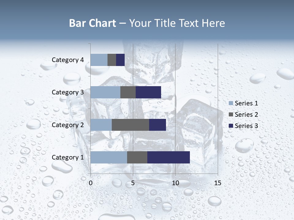 Ice Cocktail Rocks PowerPoint Template