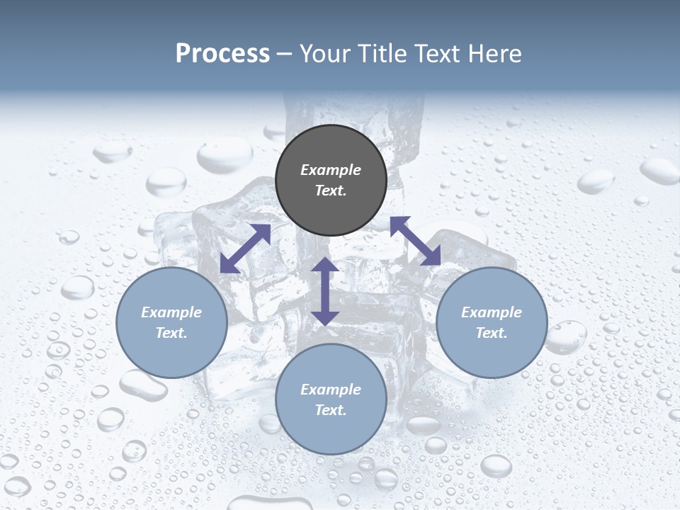 Ice Cocktail Rocks PowerPoint Template