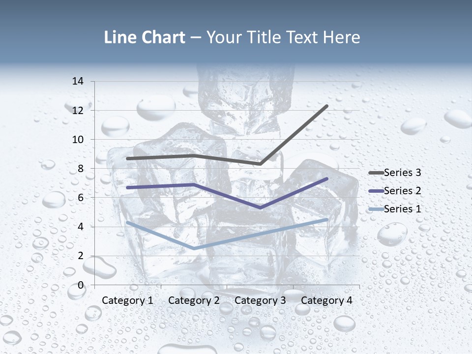 Ice Cocktail Rocks PowerPoint Template