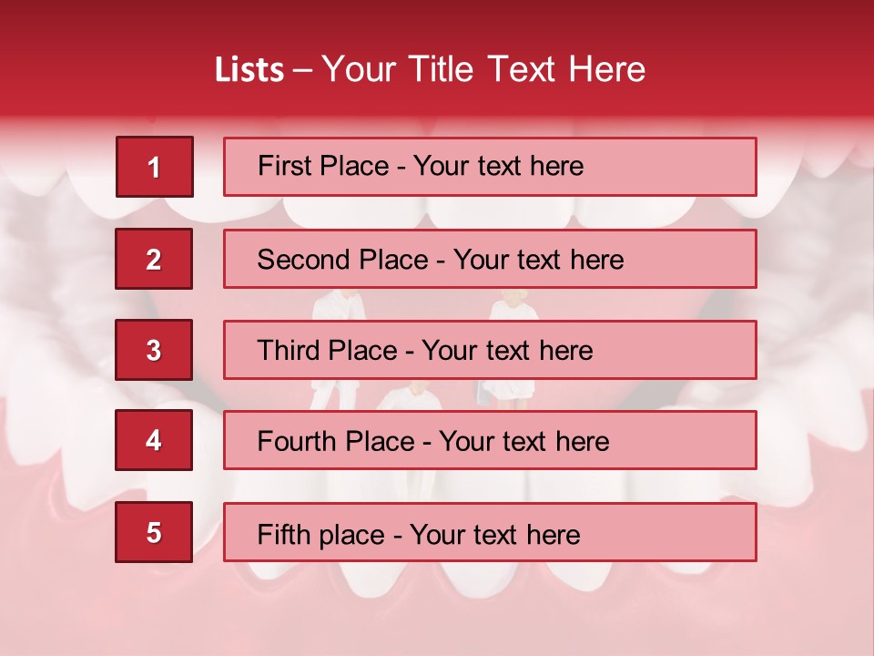 Hygiene Many Hygienist PowerPoint Template