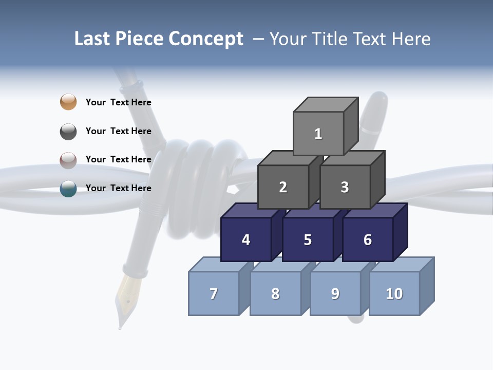 Problem Justice Isolated PowerPoint Template