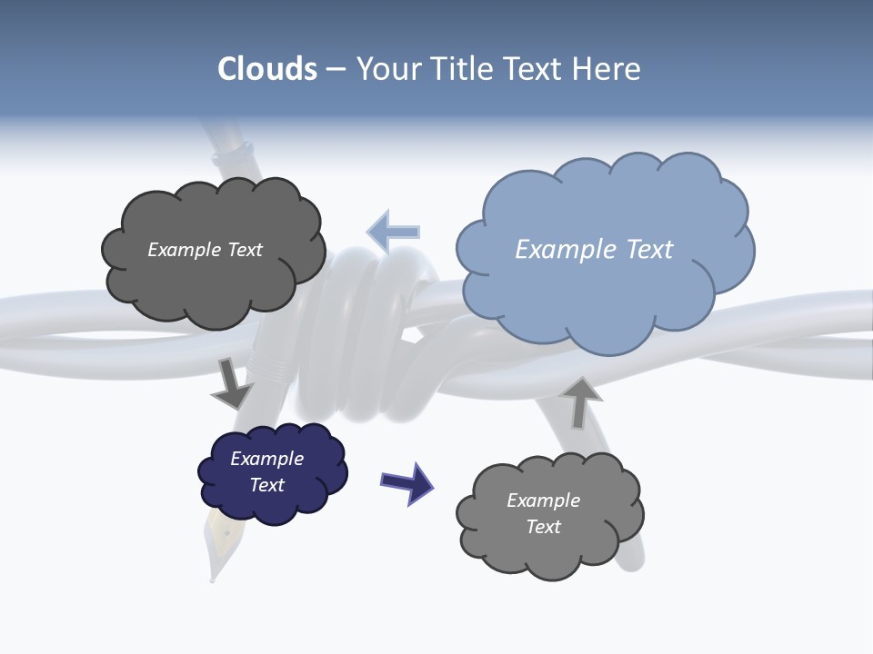 Problem Justice Isolated PowerPoint Template
