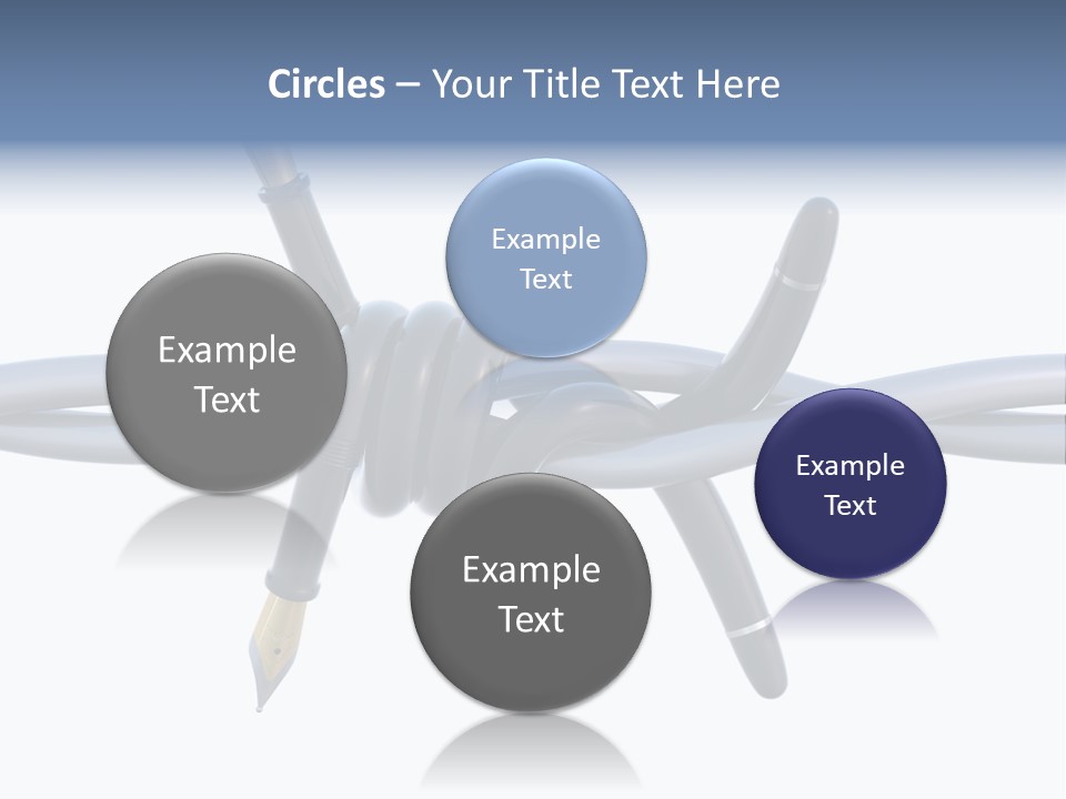 Problem Justice Isolated PowerPoint Template