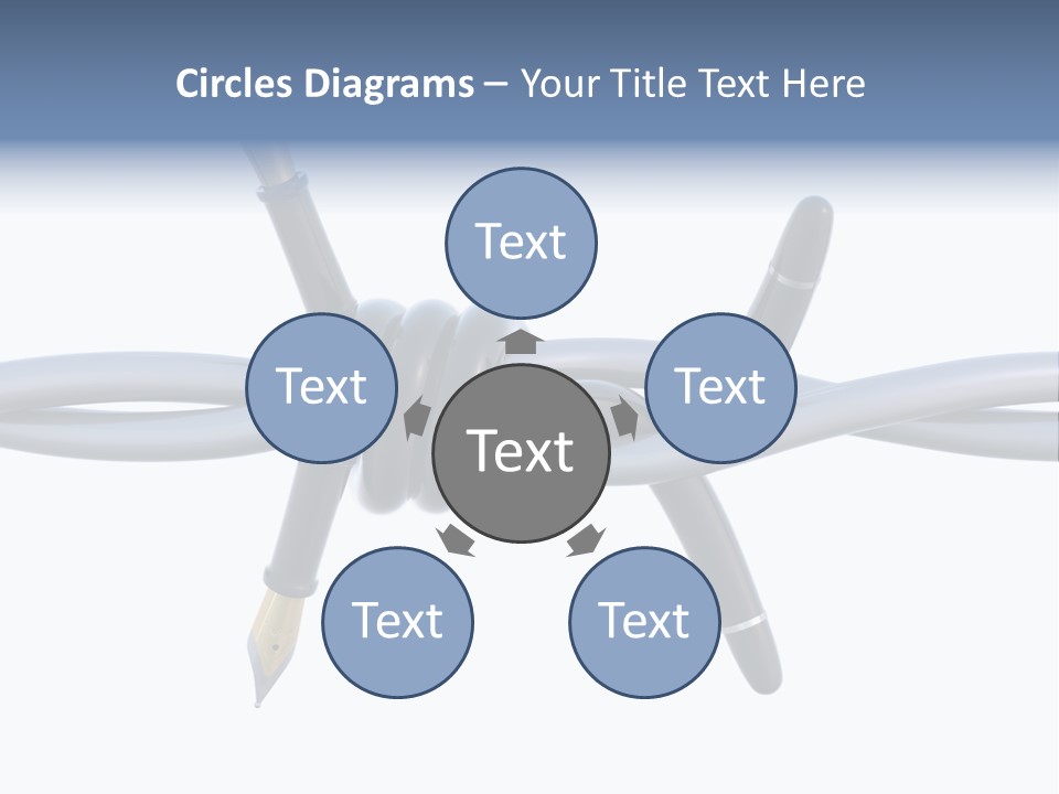Problem Justice Isolated PowerPoint Template