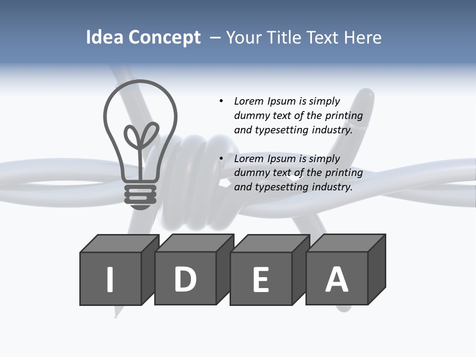 Problem Justice Isolated PowerPoint Template