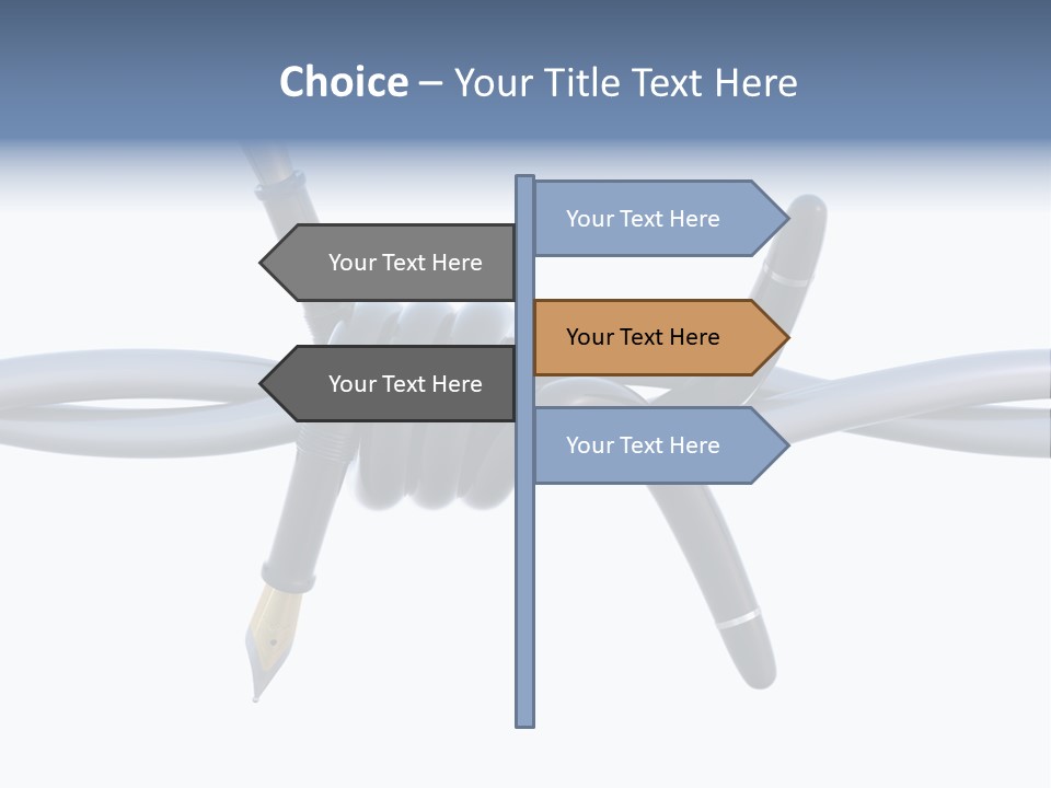 Problem Justice Isolated PowerPoint Template