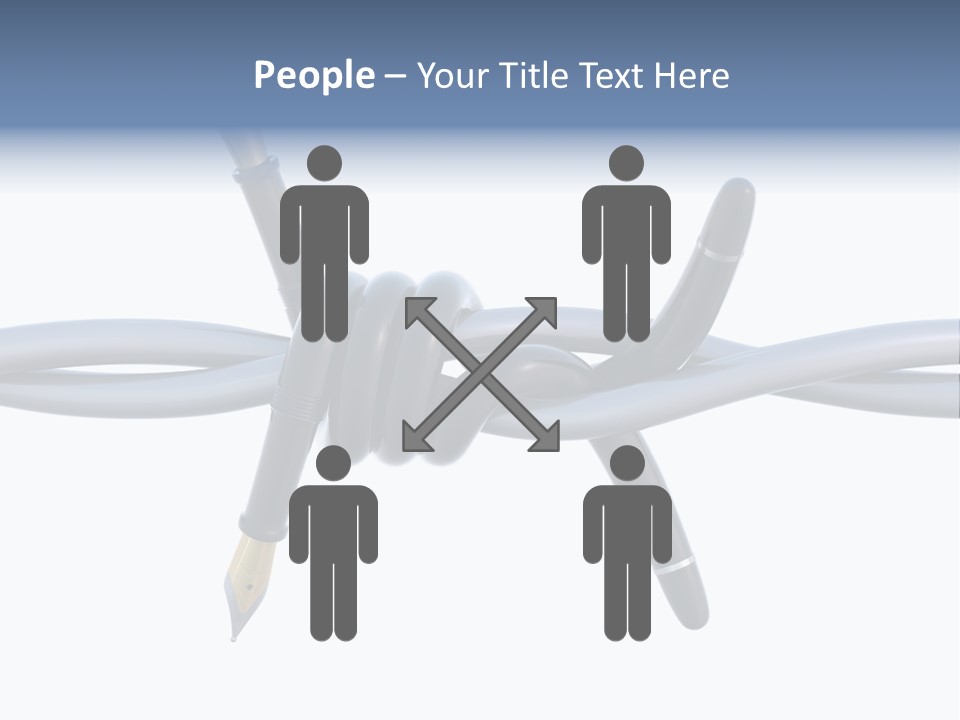 Problem Justice Isolated PowerPoint Template