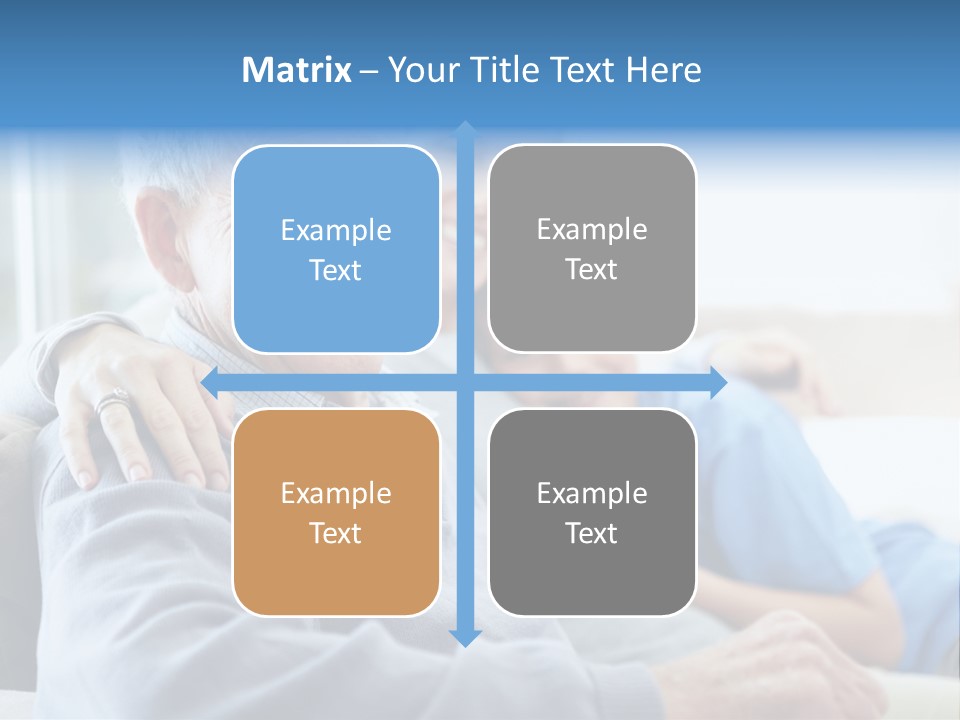 Table Happy Teamwork PowerPoint Template