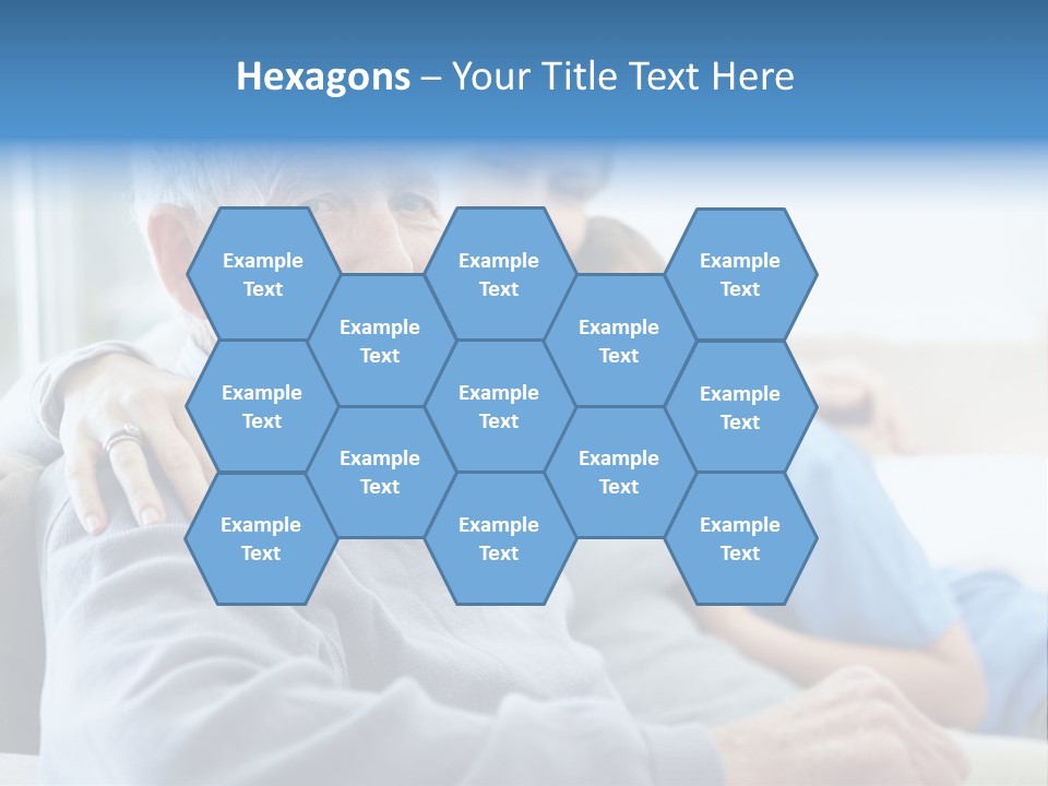 Table Happy Teamwork PowerPoint Template
