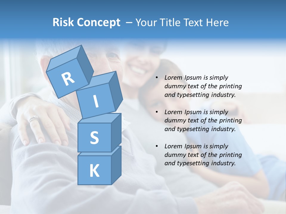 Table Happy Teamwork PowerPoint Template