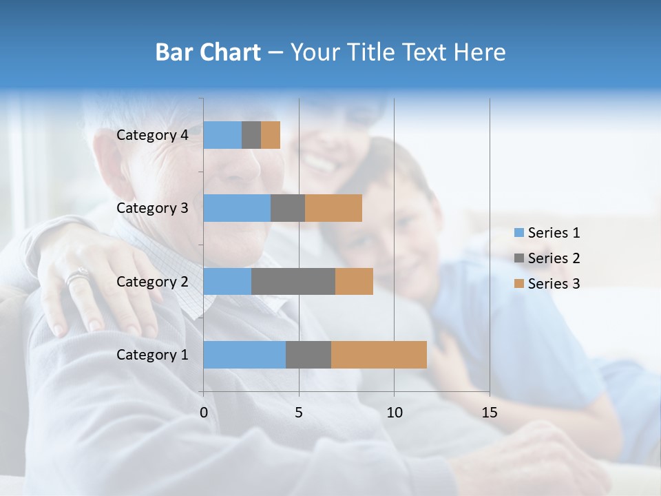 Table Happy Teamwork PowerPoint Template