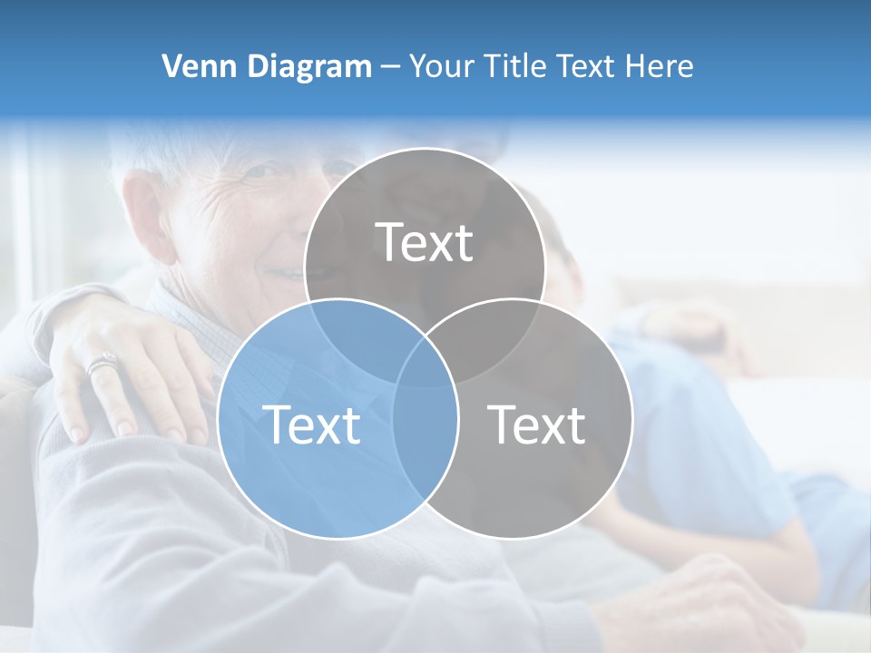 Table Happy Teamwork PowerPoint Template