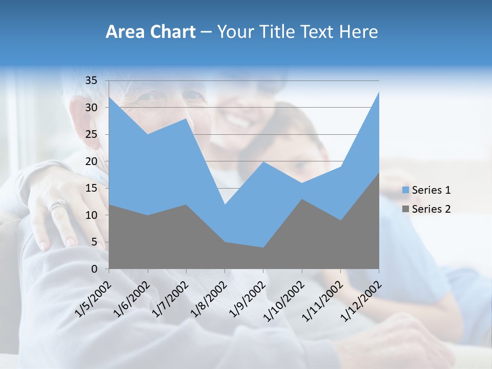 Table Happy Teamwork PowerPoint Template