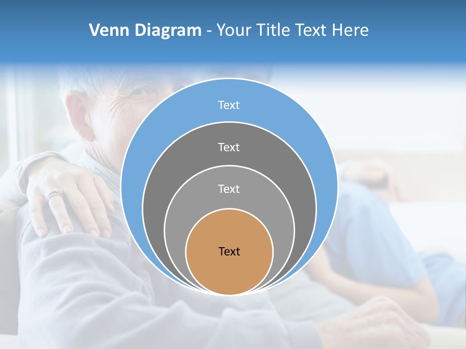 Table Happy Teamwork PowerPoint Template