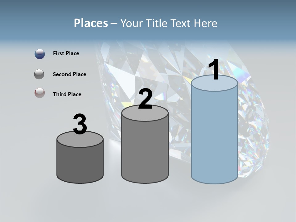 Rock Gem Illuminated PowerPoint Template