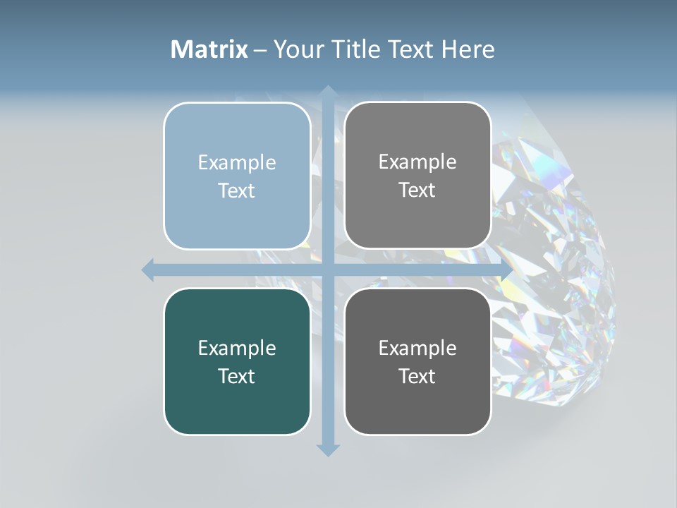 Rock Gem Illuminated PowerPoint Template