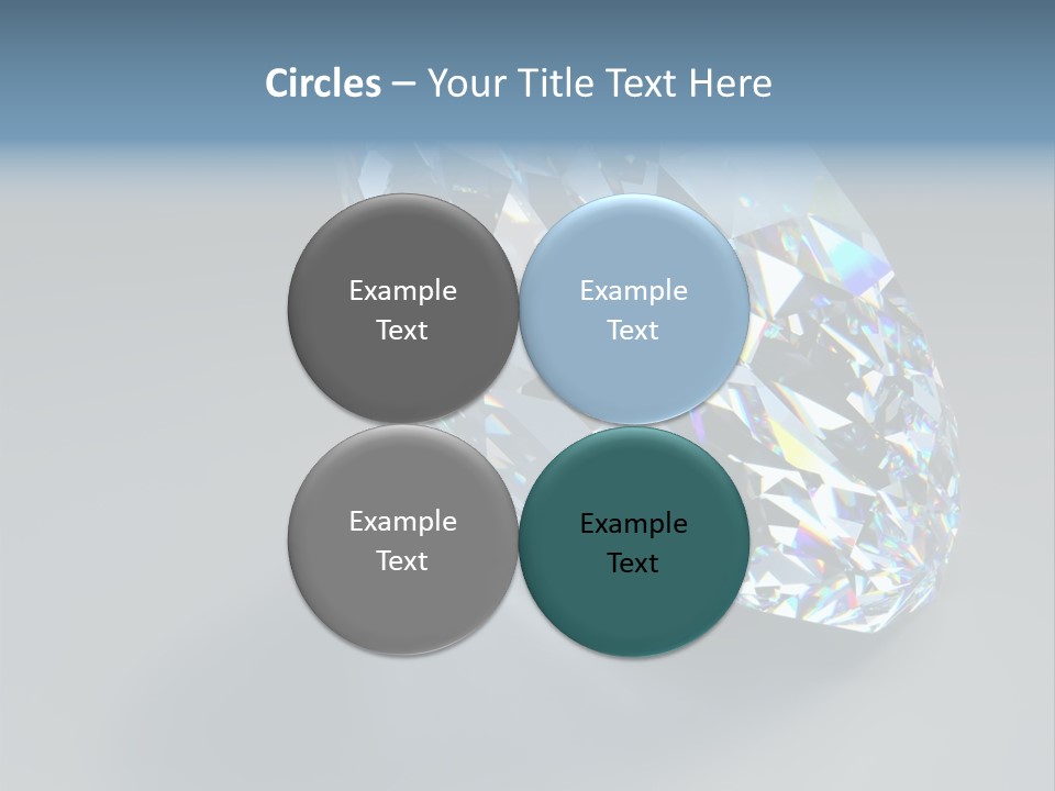 Rock Gem Illuminated PowerPoint Template