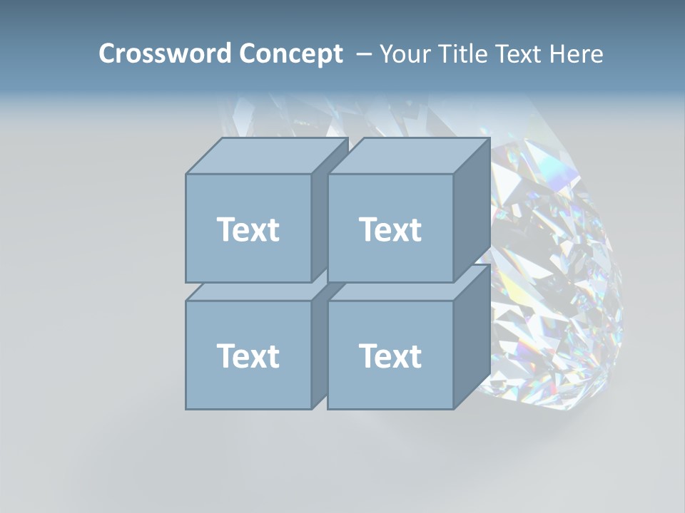 Rock Gem Illuminated PowerPoint Template