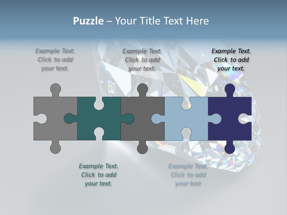 Rock Gem Illuminated PowerPoint Template