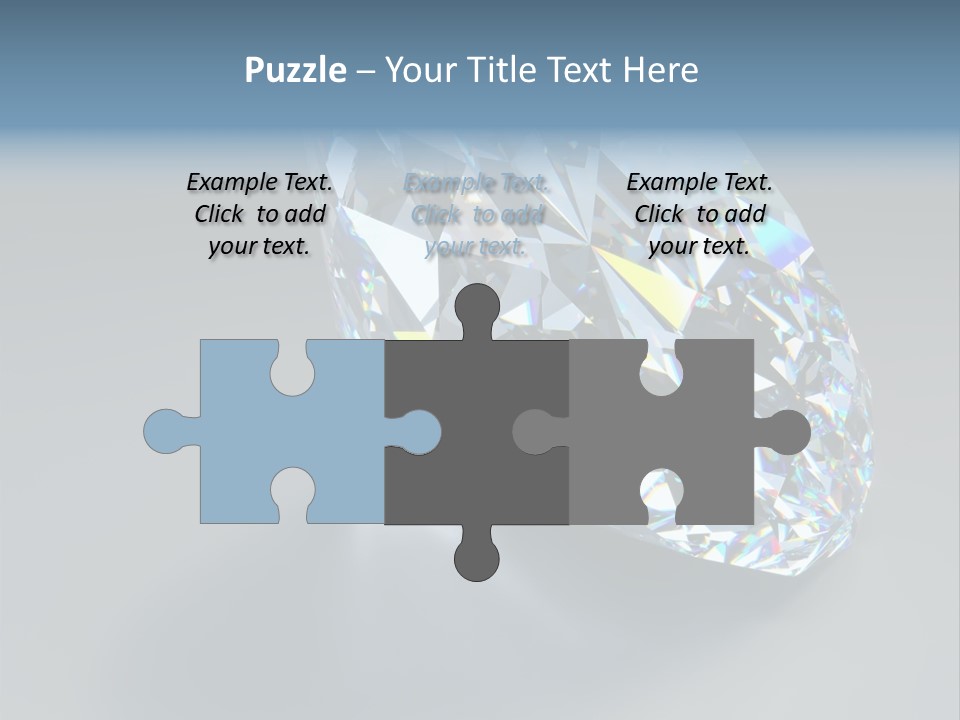 Rock Gem Illuminated PowerPoint Template