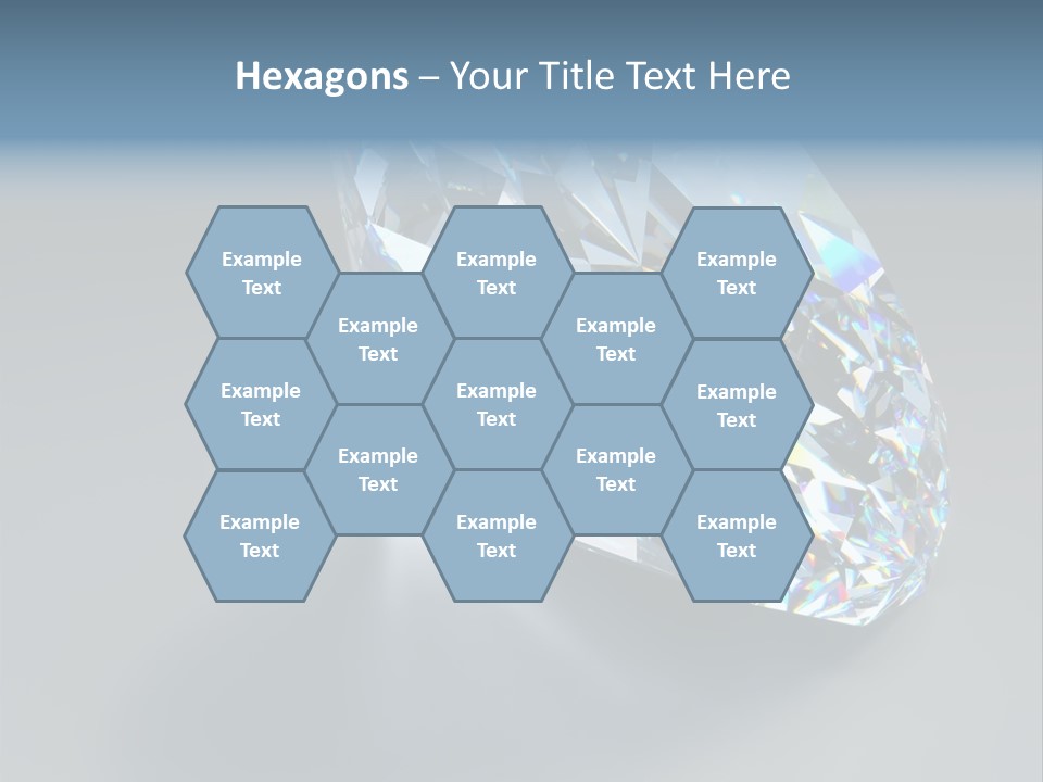 Rock Gem Illuminated PowerPoint Template