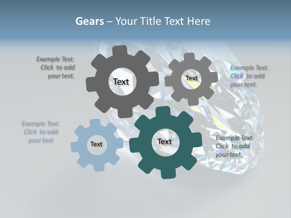 Rock Gem Illuminated PowerPoint Template