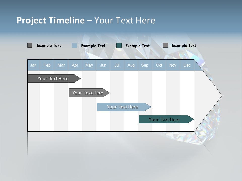 Rock Gem Illuminated PowerPoint Template