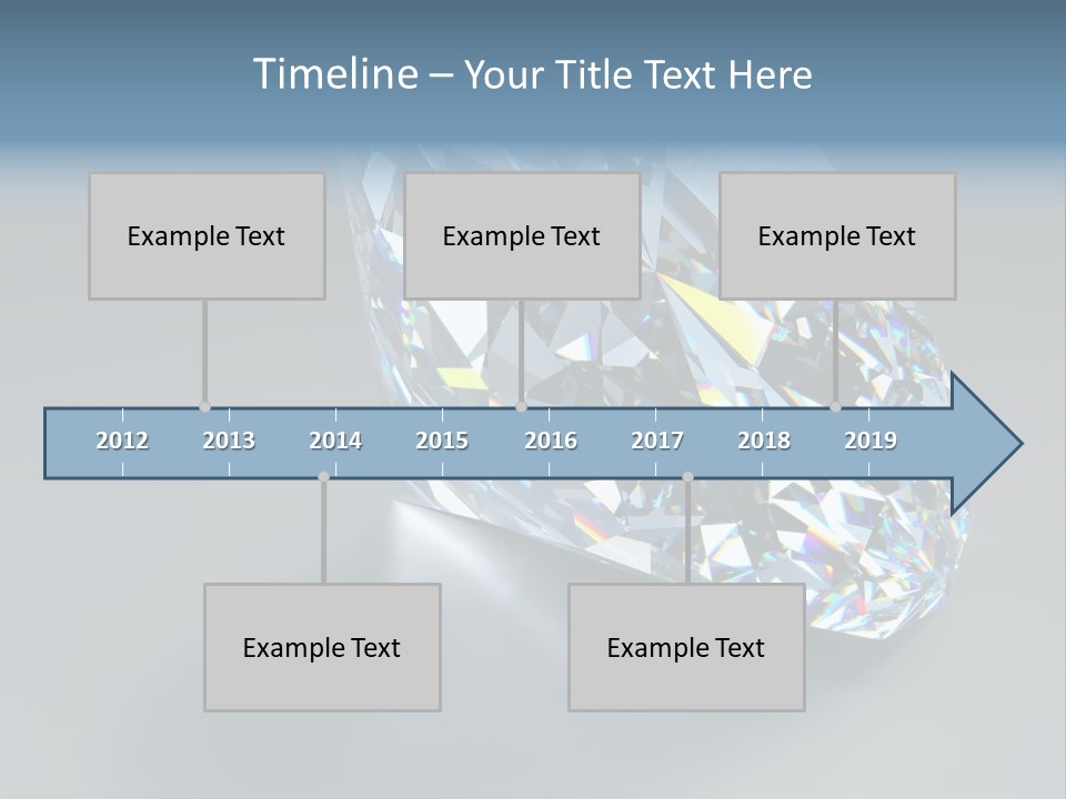Rock Gem Illuminated PowerPoint Template