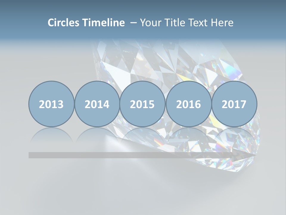 Rock Gem Illuminated PowerPoint Template