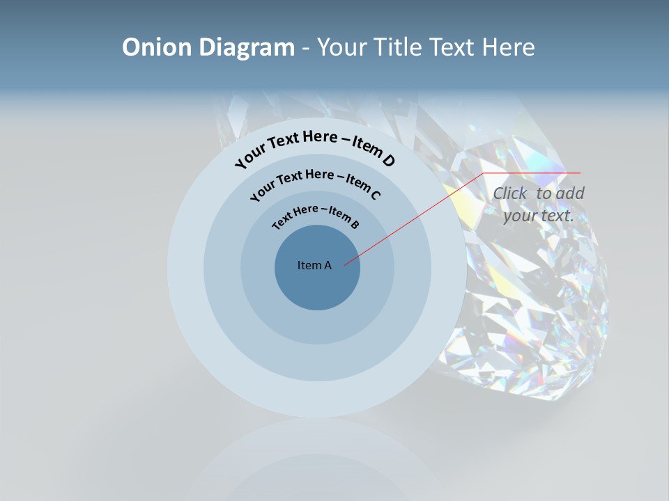 Rock Gem Illuminated PowerPoint Template