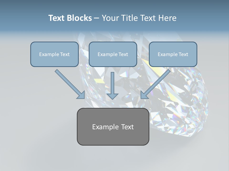 Rock Gem Illuminated PowerPoint Template