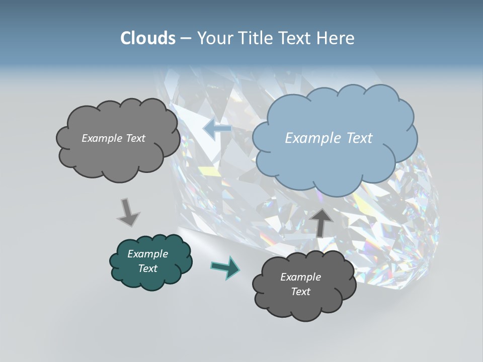 Rock Gem Illuminated PowerPoint Template