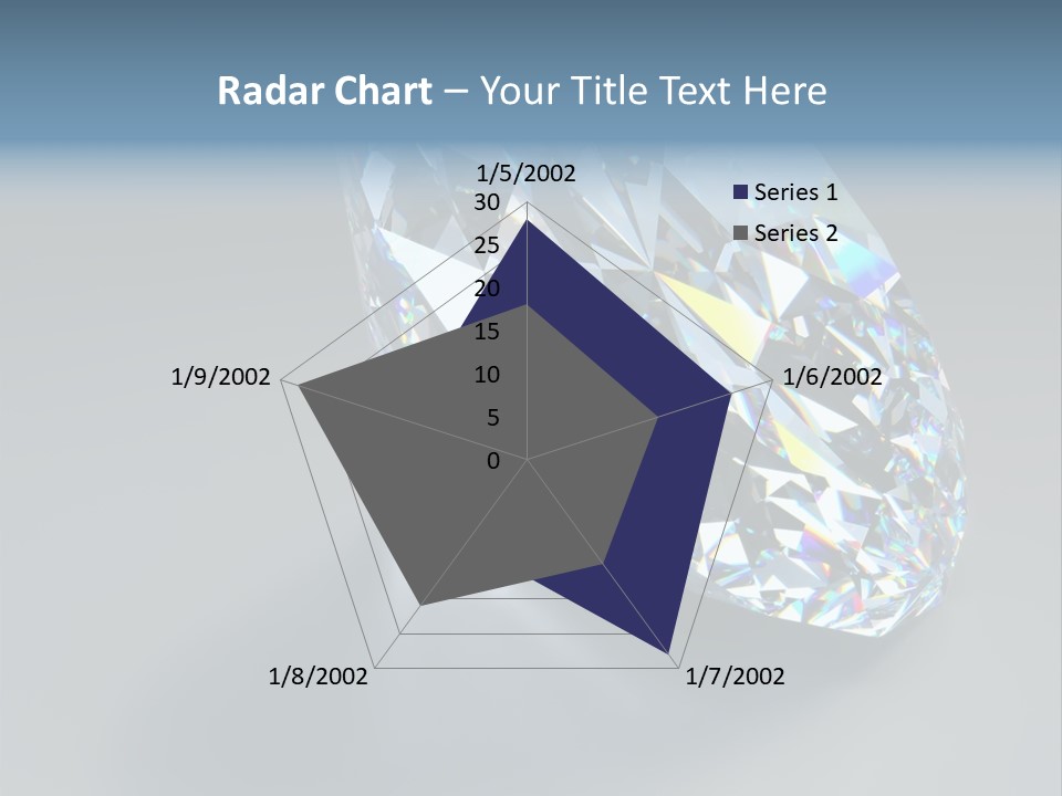 Rock Gem Illuminated PowerPoint Template