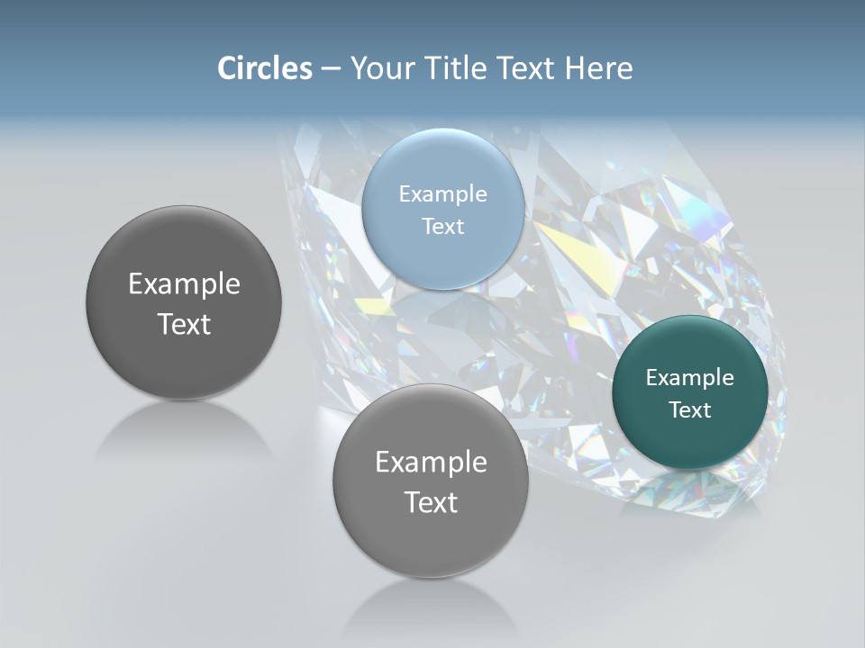 Rock Gem Illuminated PowerPoint Template