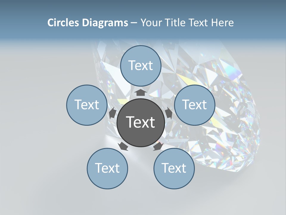 Rock Gem Illuminated PowerPoint Template