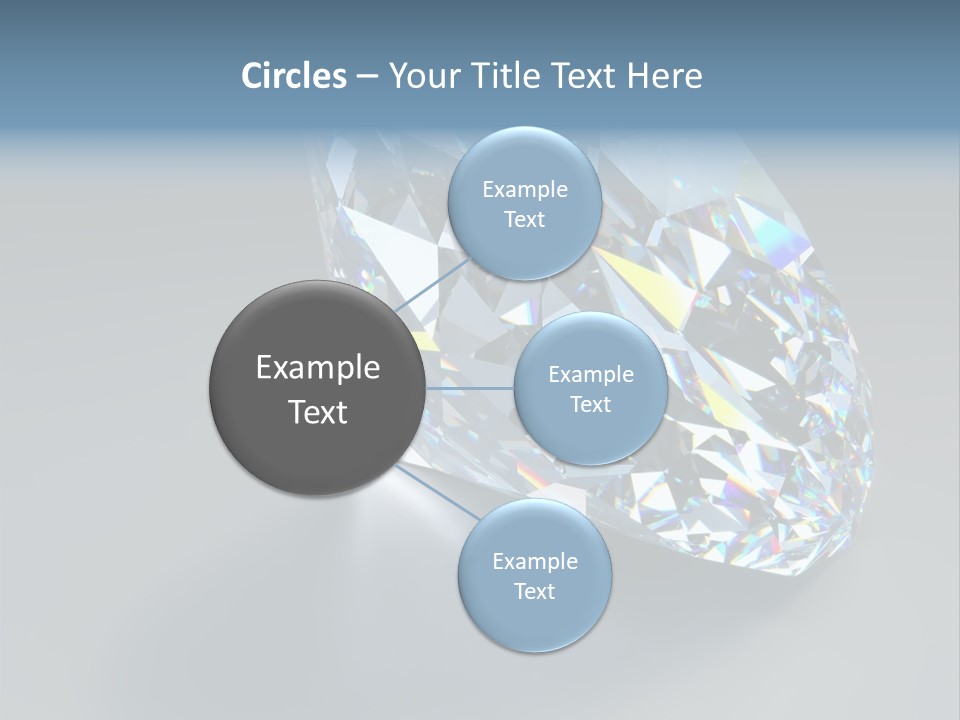 Rock Gem Illuminated PowerPoint Template