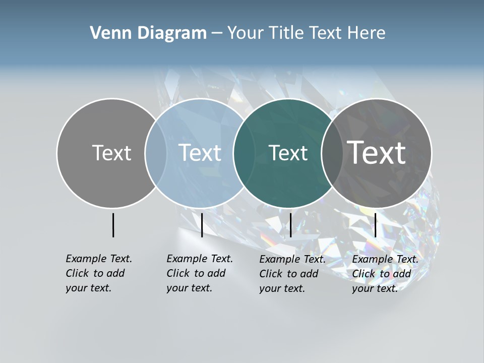 Rock Gem Illuminated PowerPoint Template