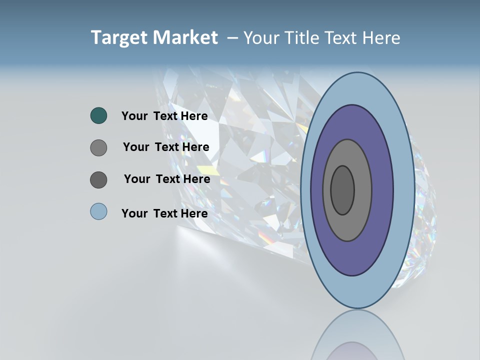 Rock Gem Illuminated PowerPoint Template