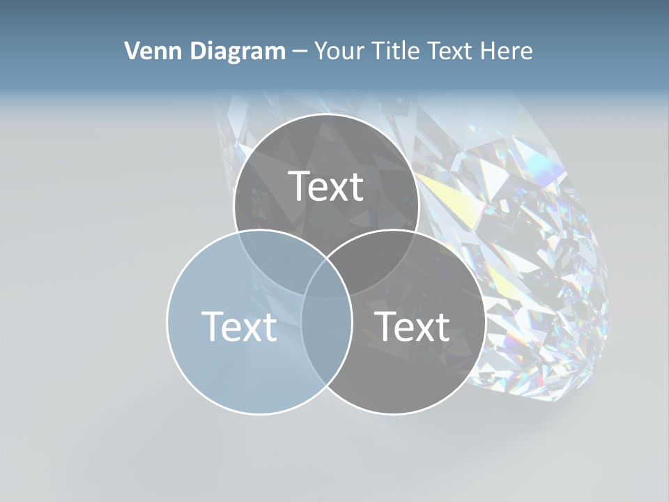 Rock Gem Illuminated PowerPoint Template