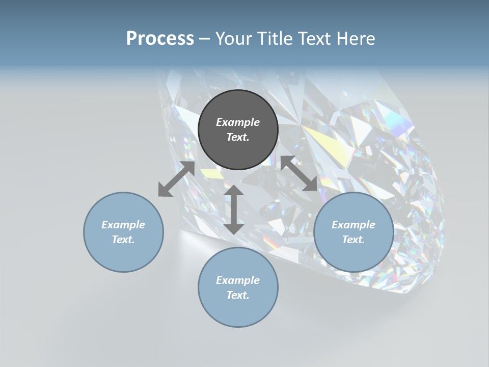 Rock Gem Illuminated PowerPoint Template