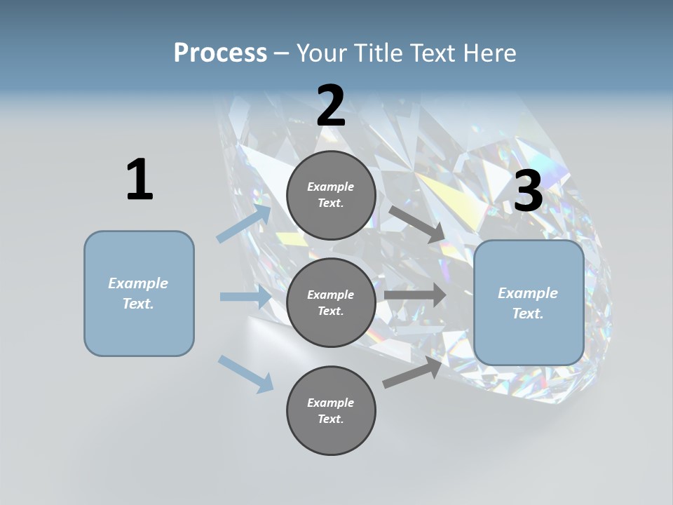 Rock Gem Illuminated PowerPoint Template