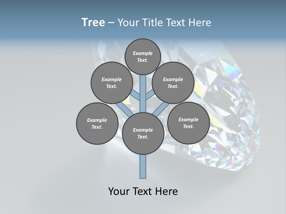 Rock Gem Illuminated PowerPoint Template