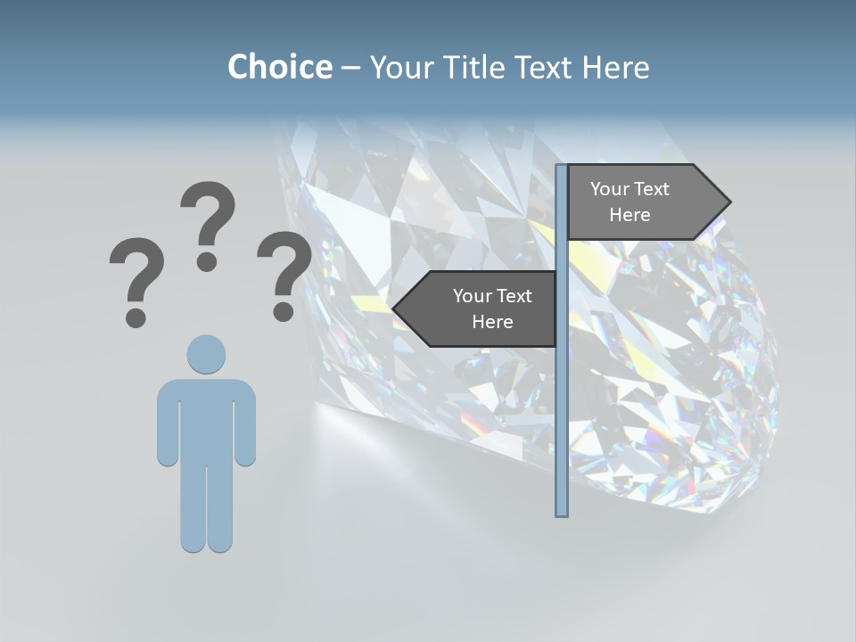 Rock Gem Illuminated PowerPoint Template