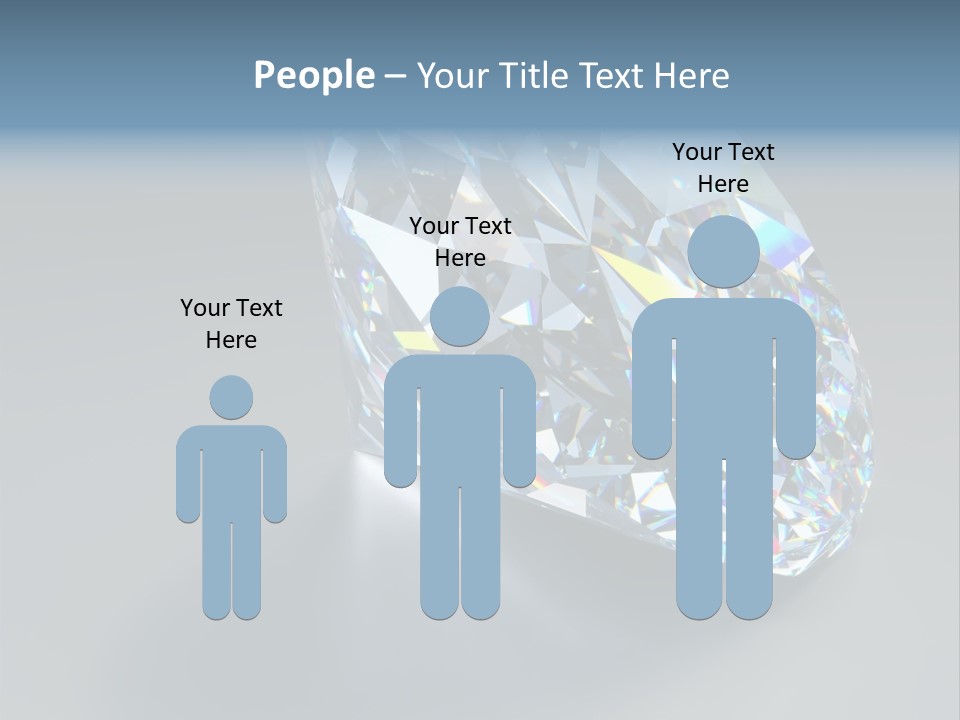 Rock Gem Illuminated PowerPoint Template