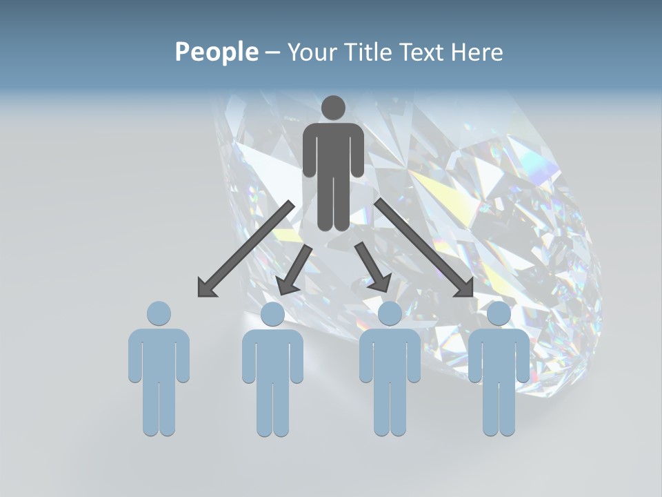 Rock Gem Illuminated PowerPoint Template