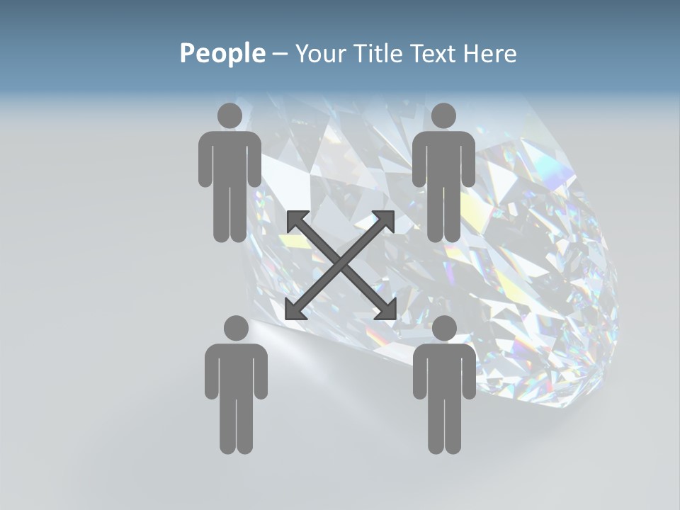 Rock Gem Illuminated PowerPoint Template