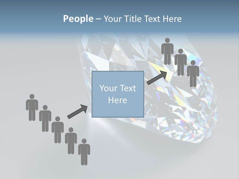 Rock Gem Illuminated PowerPoint Template