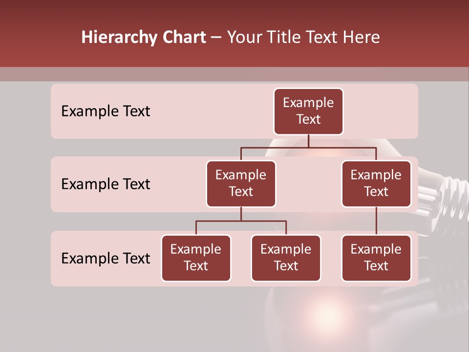 Bulb Ideas Three Dimensional PowerPoint Template