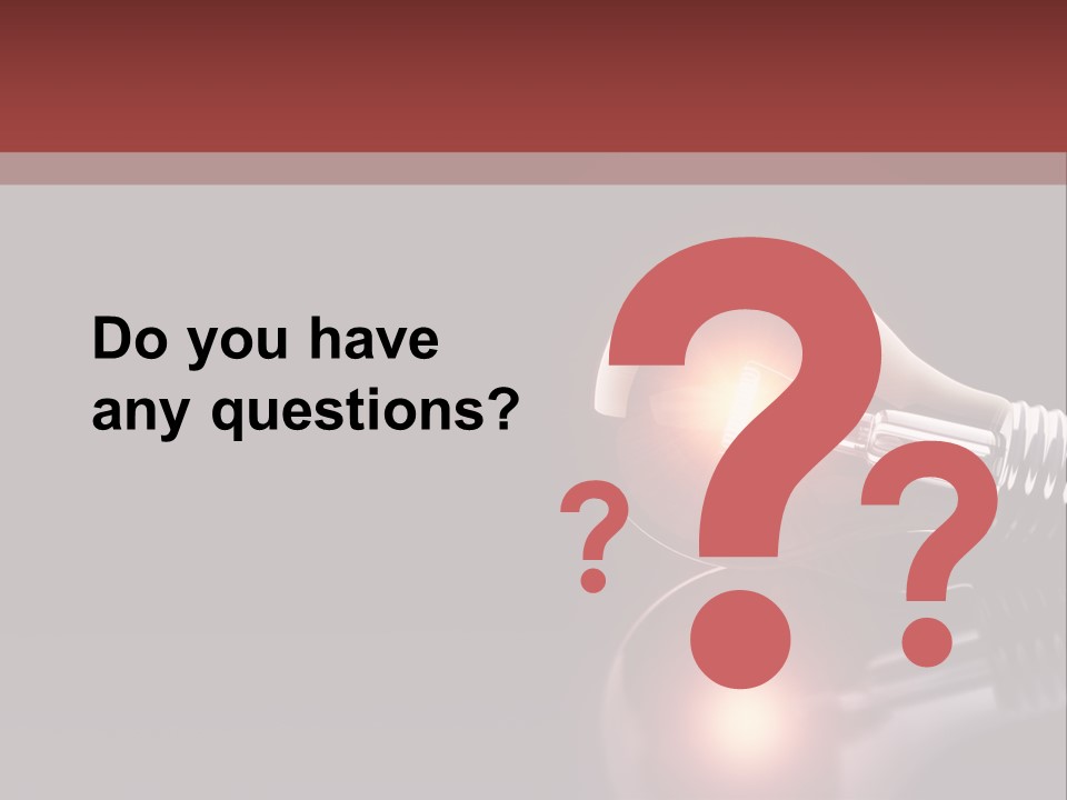 Bulb Ideas Three Dimensional PowerPoint Template